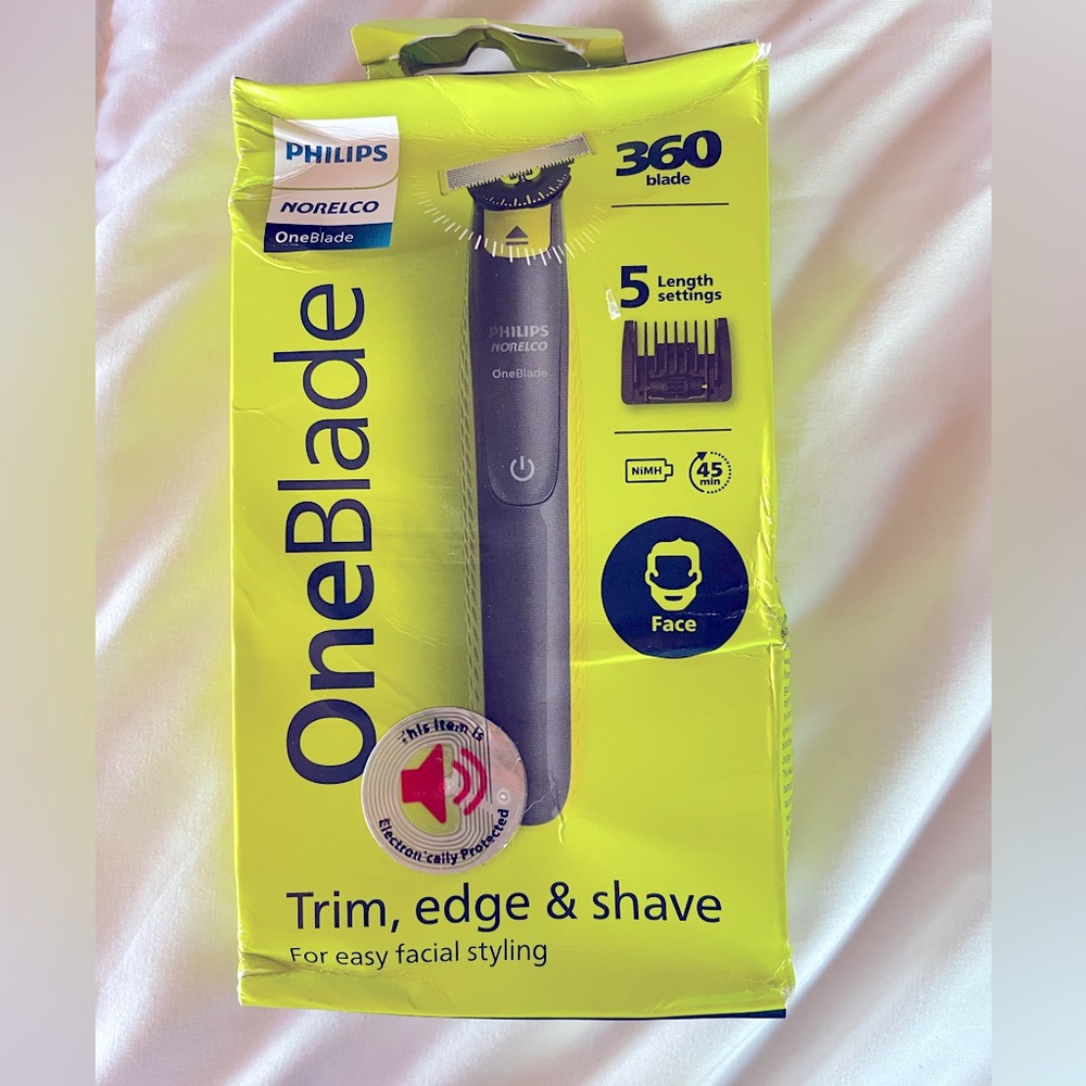 Mens trimmer -ONE BLADE 💥trim🌼edge .shave! New